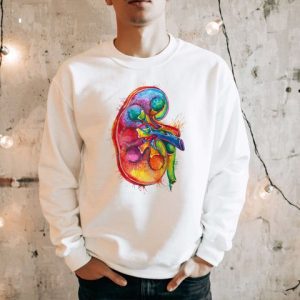 Kidney Unisex Sweatshirt Watercolor