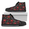 Pug Flower High Top Shoes Sneakers I8Ozn6H02W