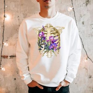 Ribcage I Unisex Sweatshirt Floral