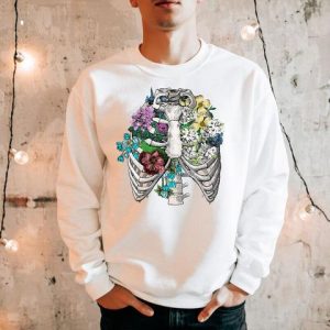 Ribcage Ii Unisex Sweatshirt Floral