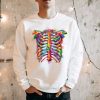 Rod Of Asclepius Unisex Sweatshirt Floral