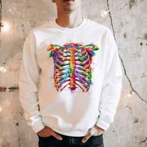 Ribcage Unisex Sweatshirt Watercolor